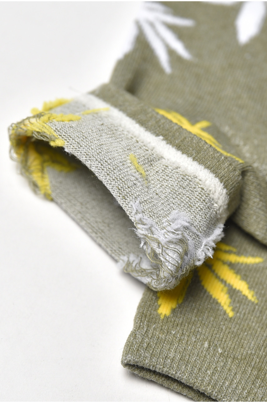 Носки женские демисезонные серого цвета L168 209876