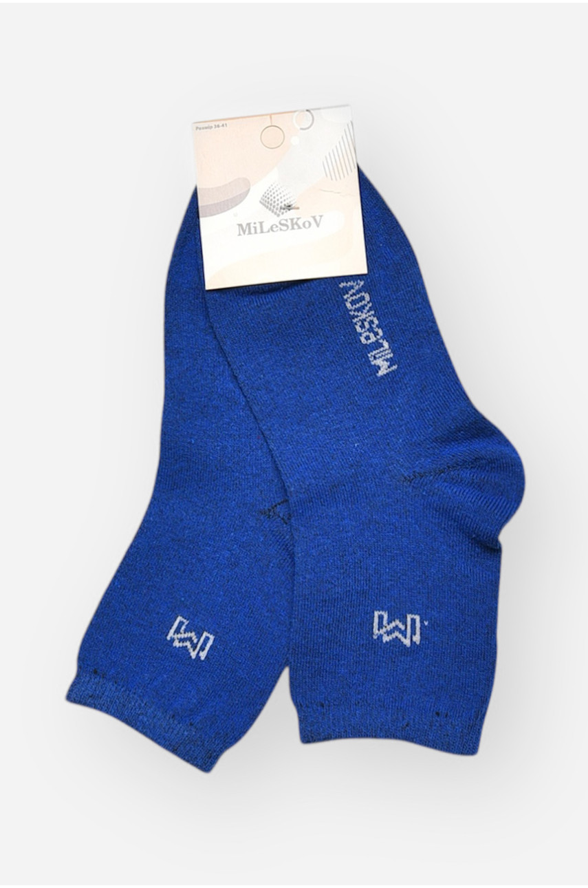 Шкарпетки жіночі демісезонні синього кольору L182 209880