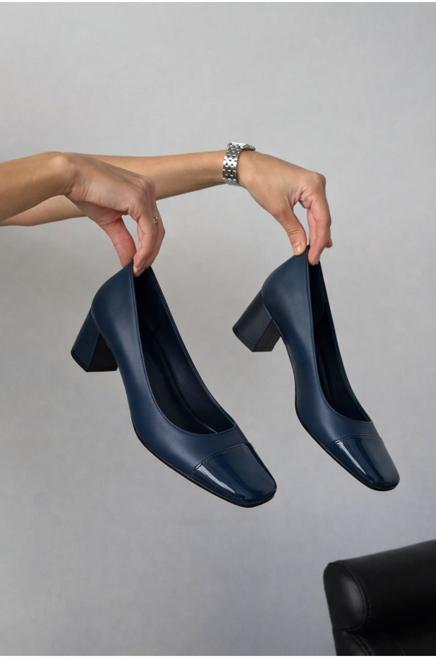 Туфли женские темно-синего цвета F358-7 209891