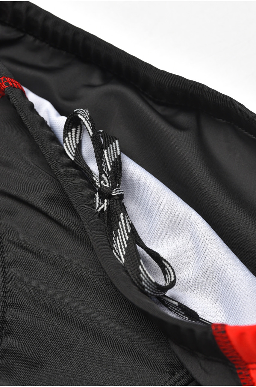 Плавки мужские черного цвета с принтом 9952 209897