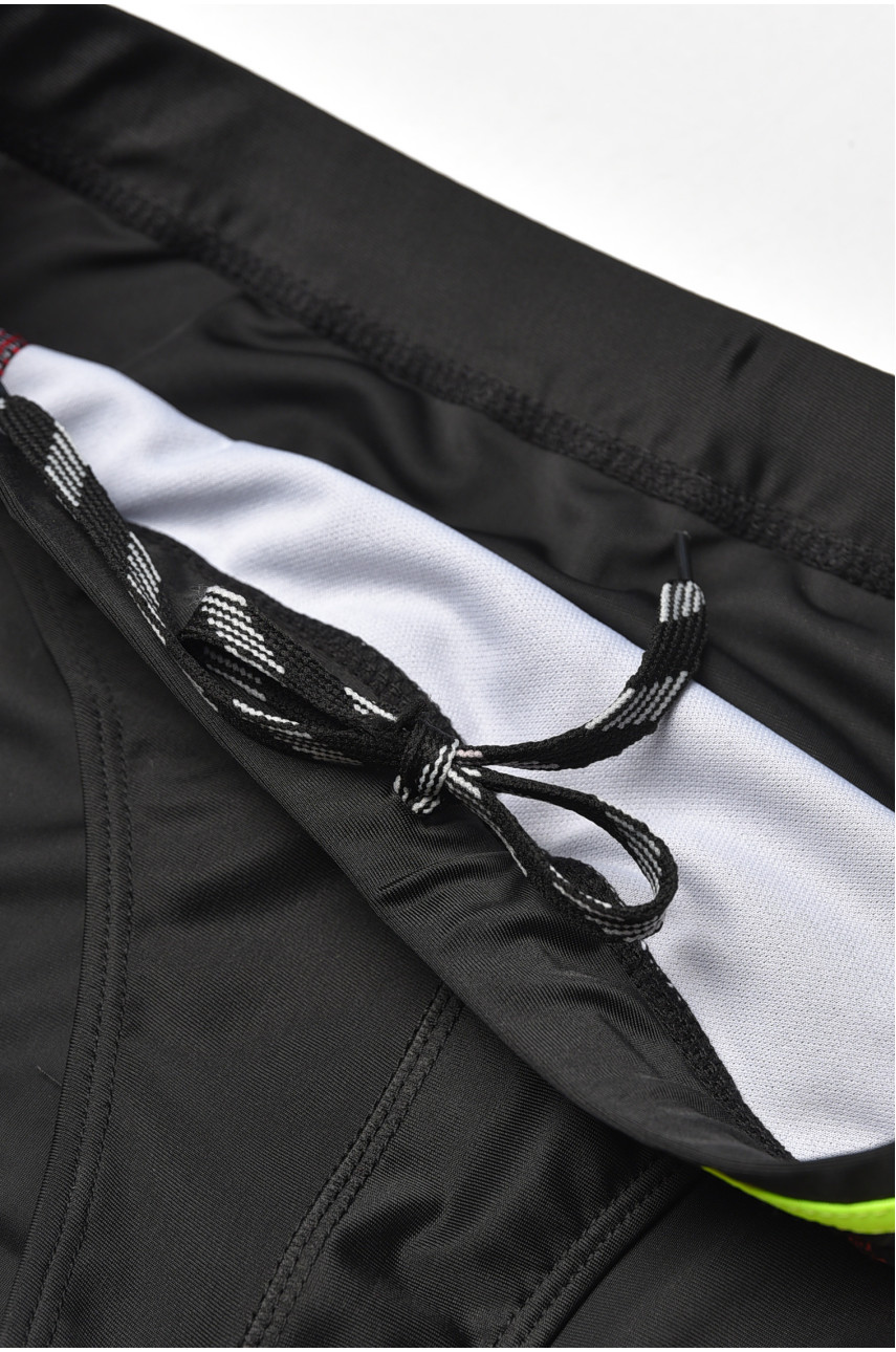 Плавки мужские черного цвета с принтом 9954 209903