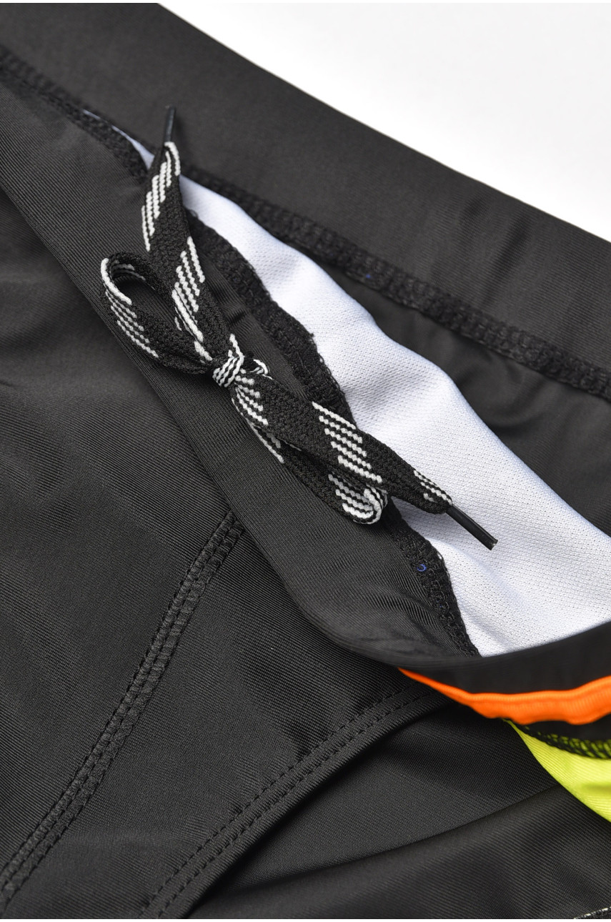 Плавки мужские черного цвета с принтом 9954 209906