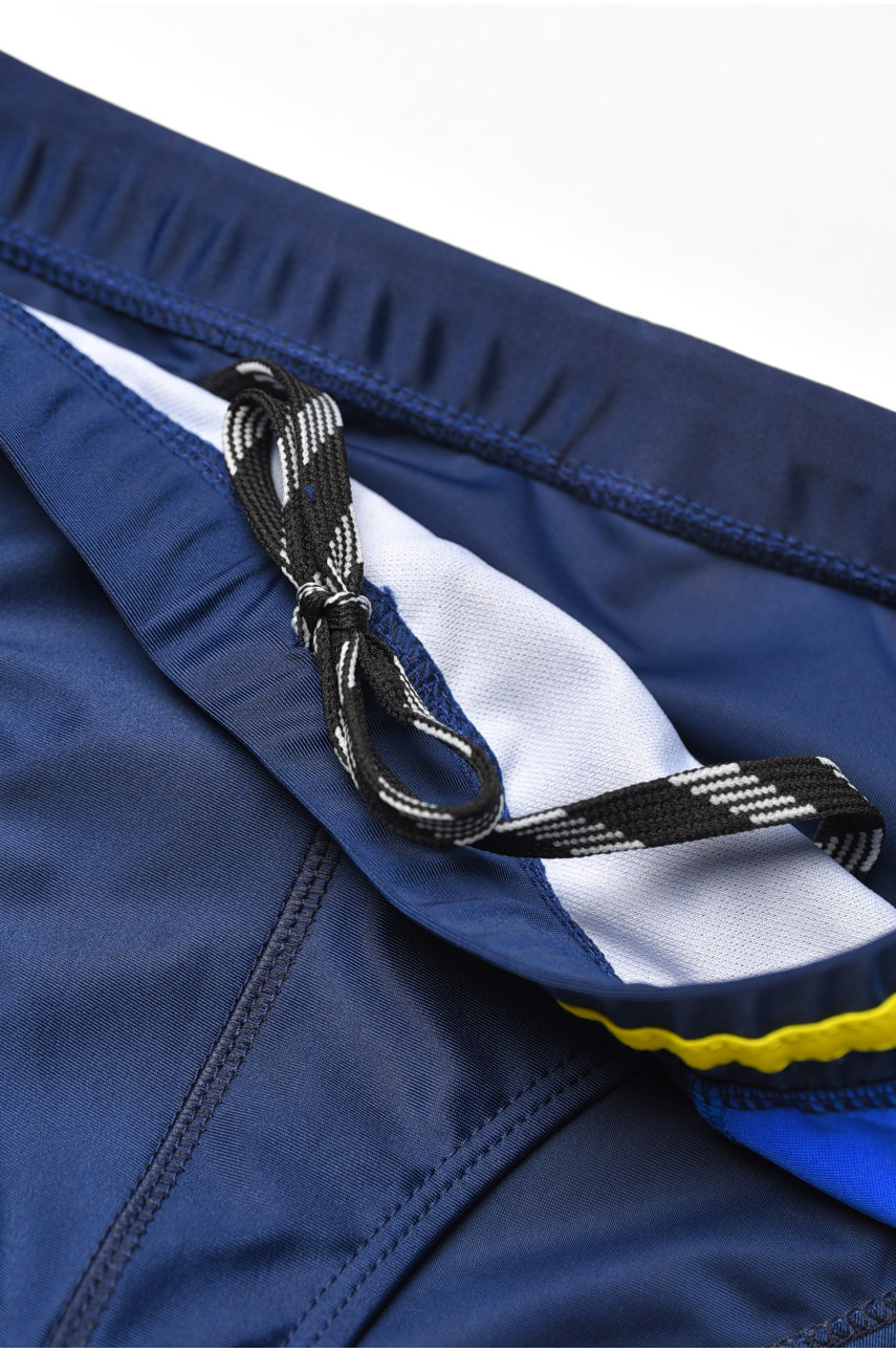 Плавки мужские тёмно-синего цвета с принтом 9954 209908