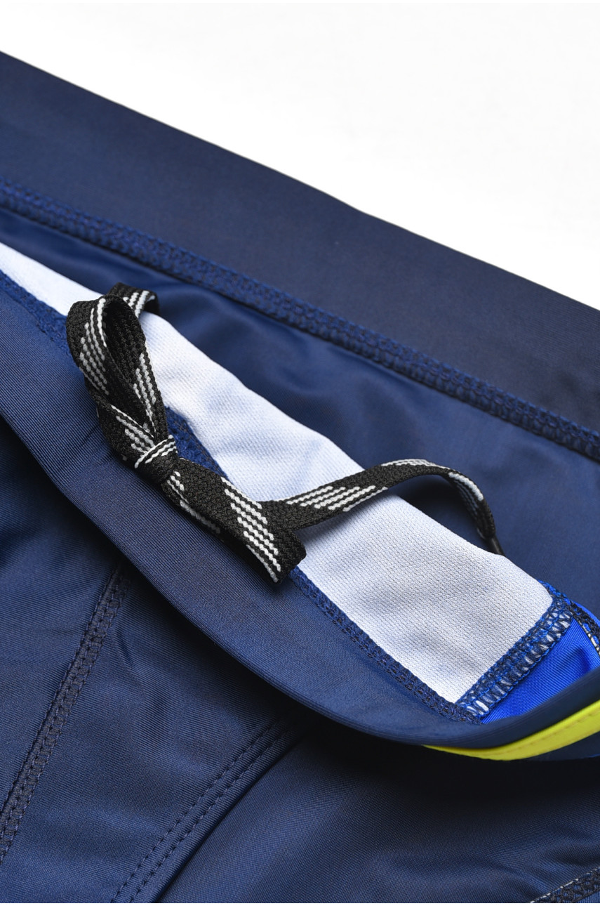 Плавки мужские тёмно-синего цвета с принтом 9954 209910