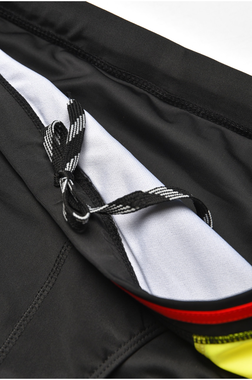 Плавки мужские черного цвета с принтом 9954 209913