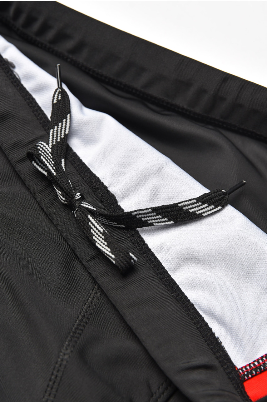 Плавки мужские черного цвета с принтом 9954 209916