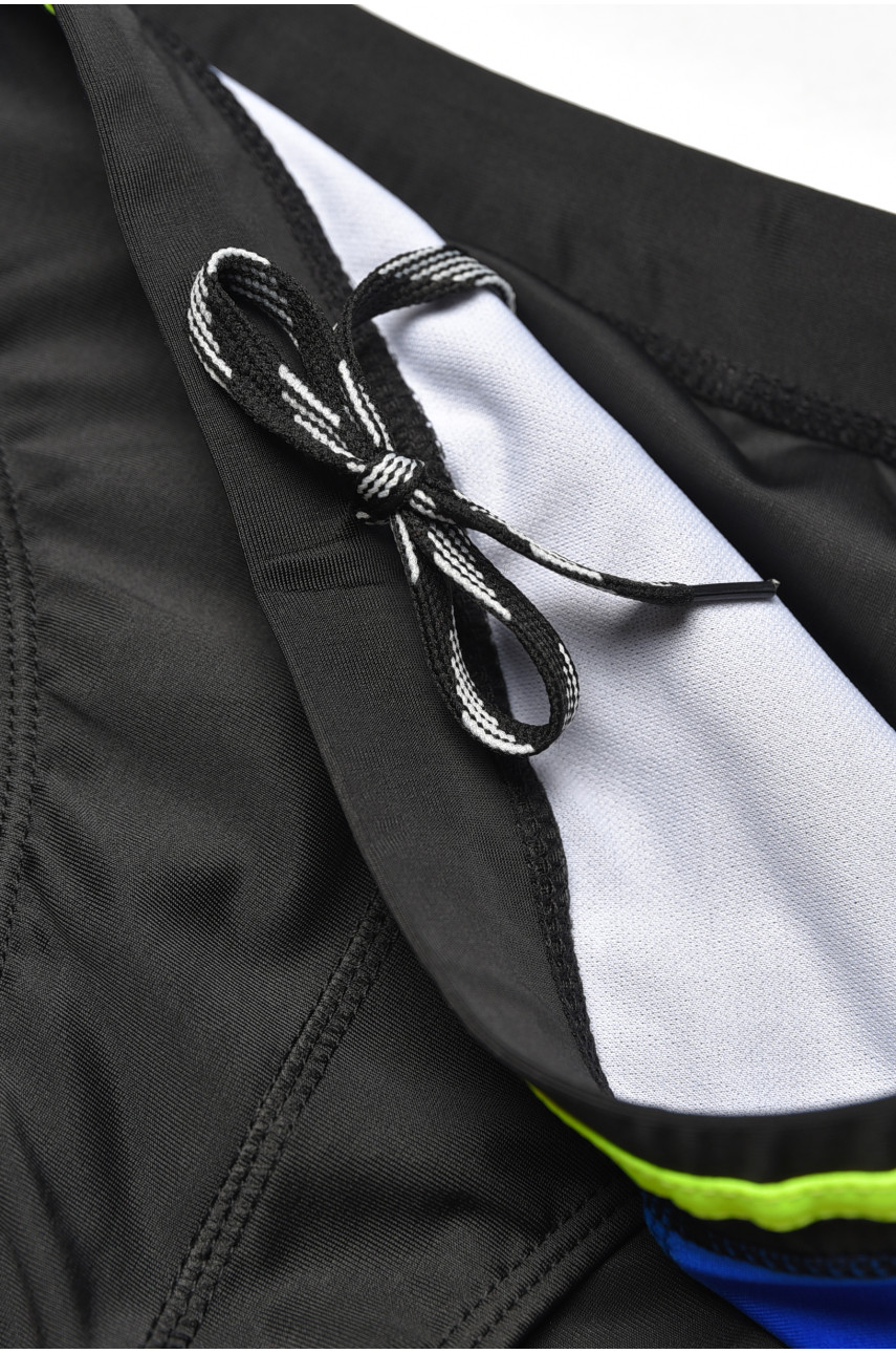 Плавки мужские черного цвета с принтом 9954 209917