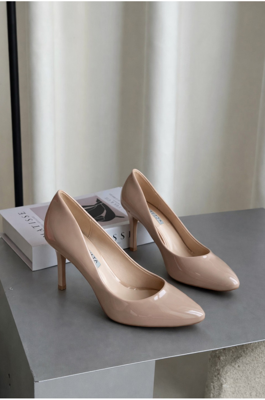 Туфлі жіночі бежевого кольору В89-17 209935