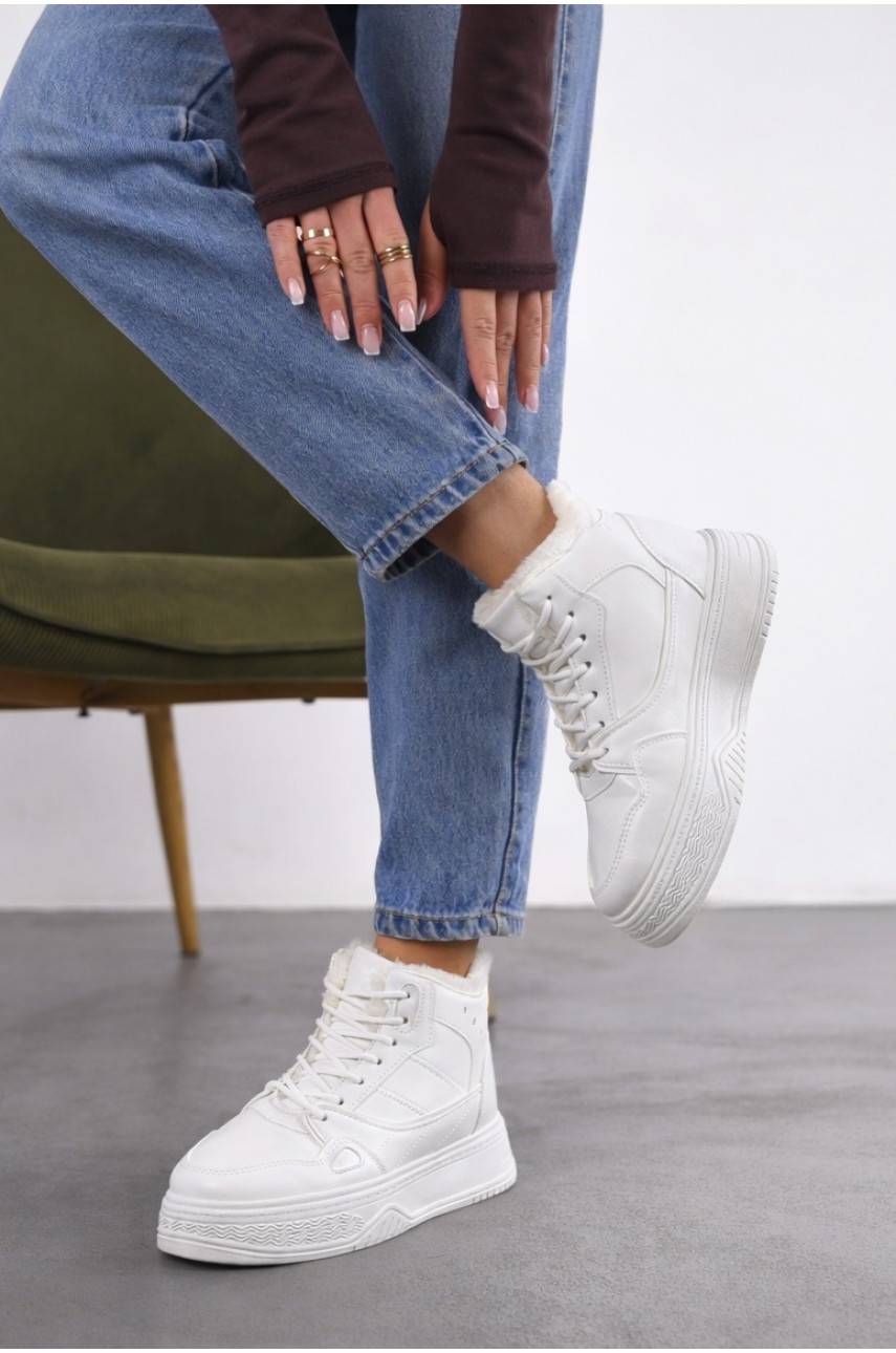 Кросівки зимові жіночі білого кольору K976-1 209936
