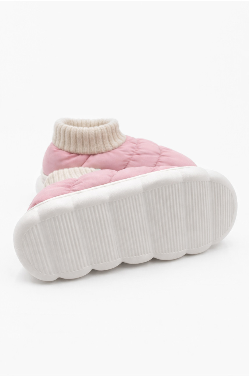 Тапочки домашние детские сиреневого цвета JH2311 209941