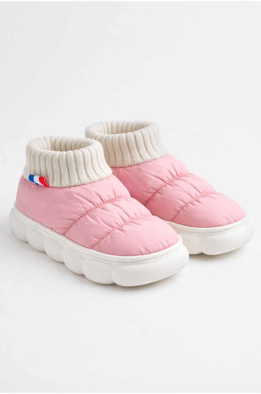 Тапочки домашние детские светло-рожевого цвета JH2310 209952