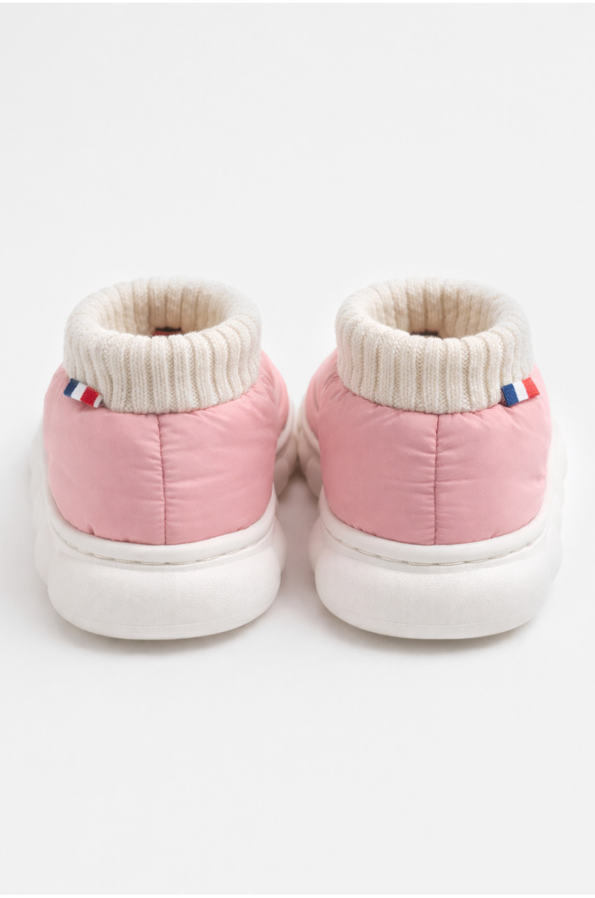 Тапочки домашние детские светло-рожевого цвета JH2310 209952