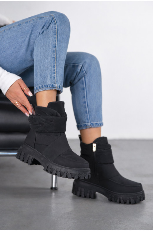 Ботинки женские зимние черного цвета B818-1 209965