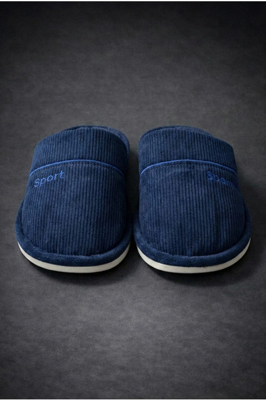 Тапочки комнатные мужские синего цвета D387 209990