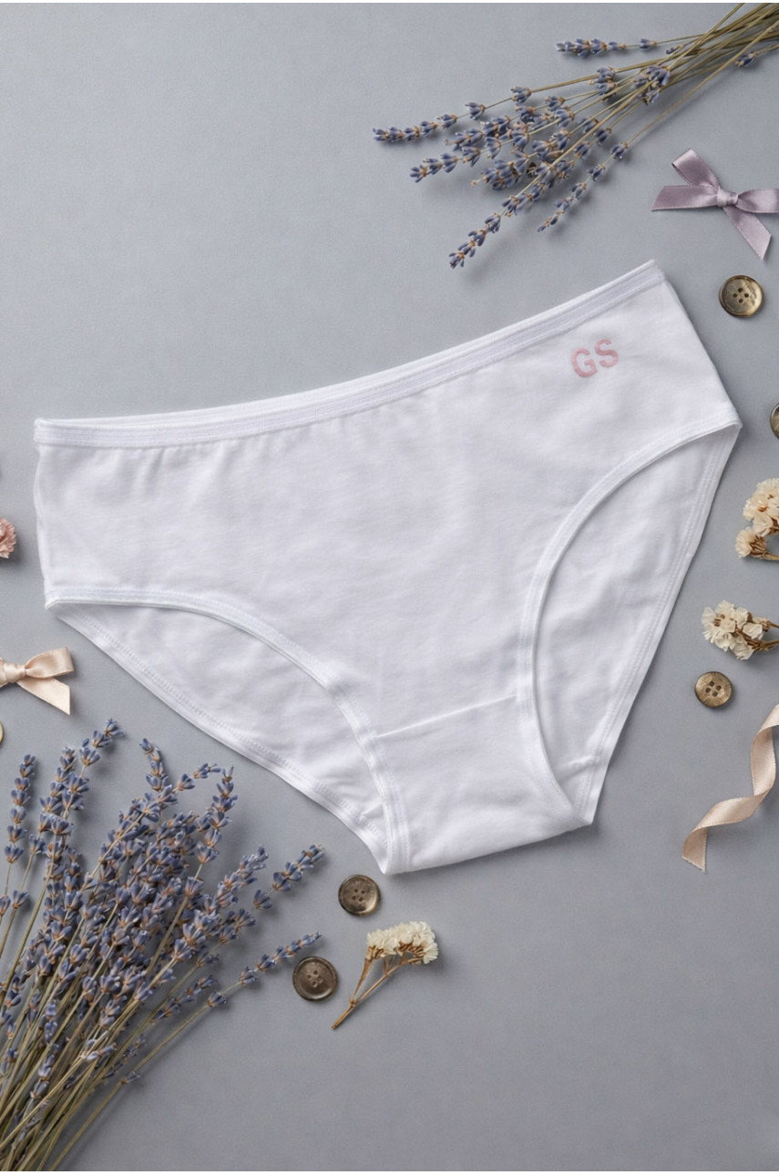 Трусы женские белого цвета 7019 209993