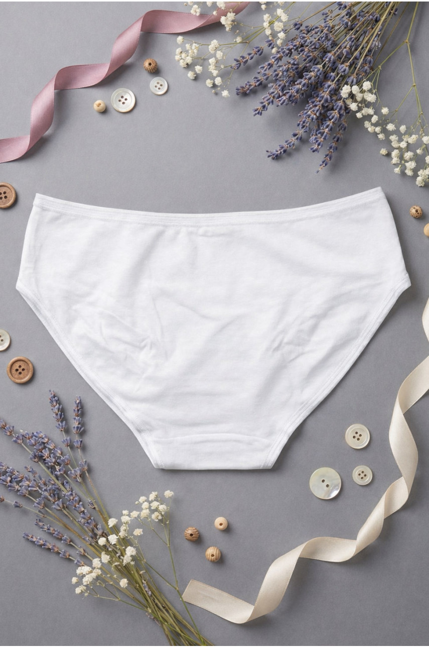 Трусы женские белого цвета 7019 209993