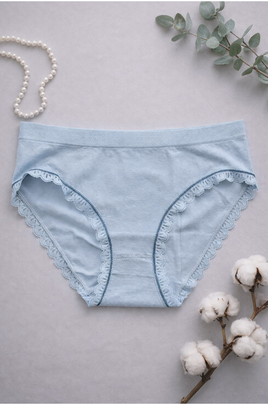 Трусы женские голубого цвета 00725 209995