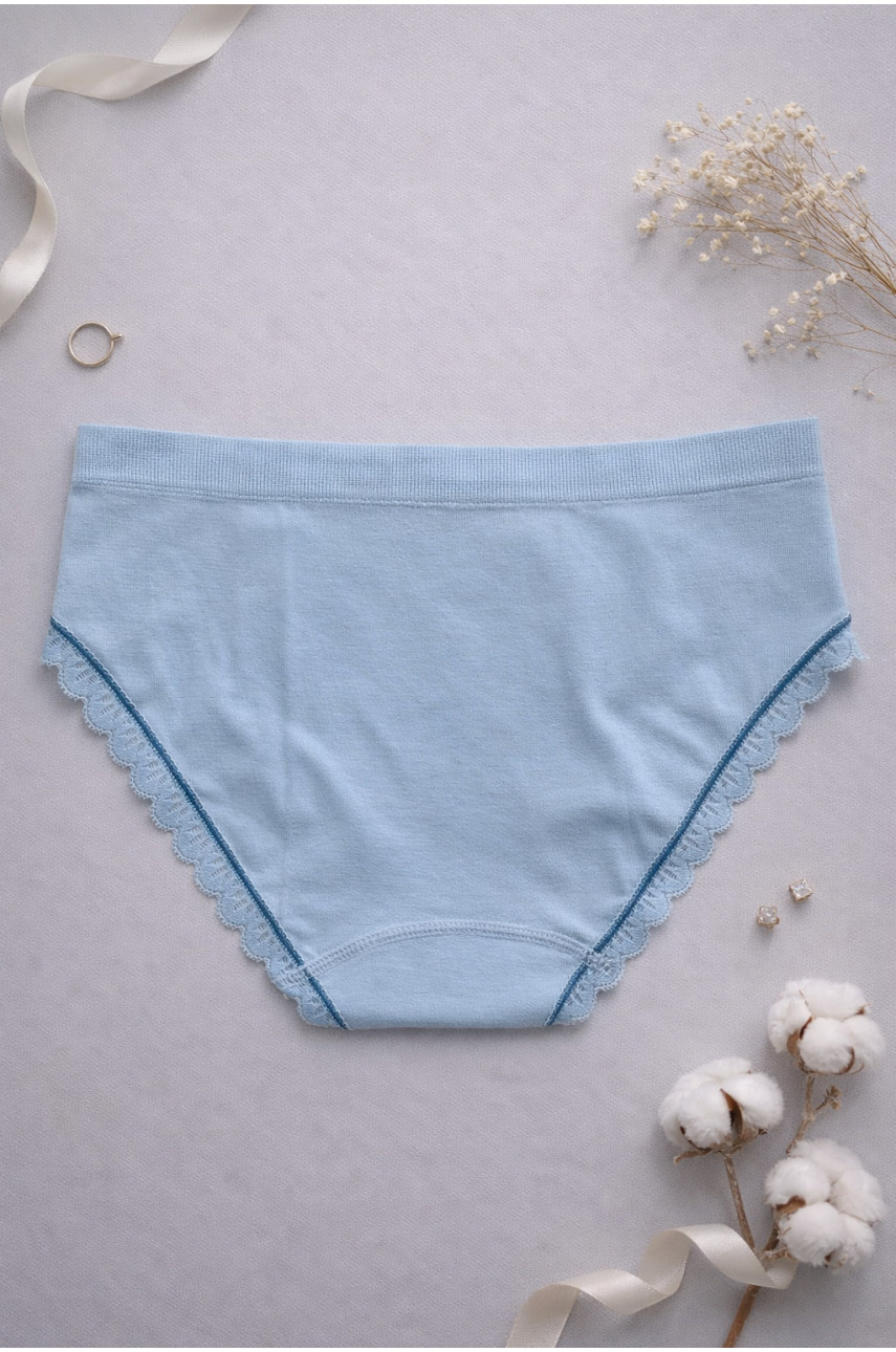 Трусы женские голубого цвета 00725 209995