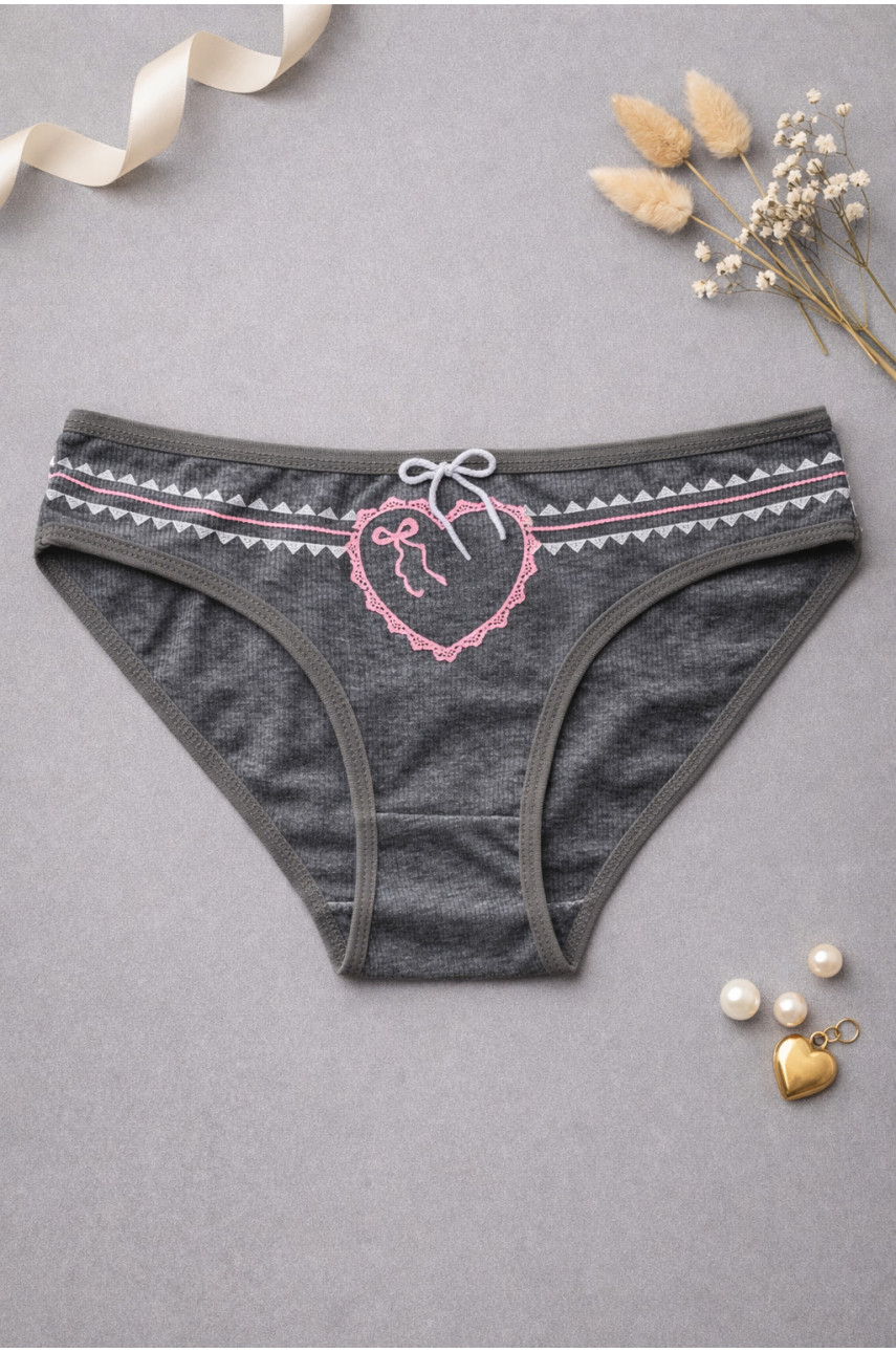 Трусы женские серого цвета 2399 210001