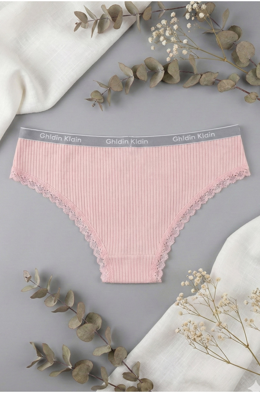 Трусы женские пудрового цвета 9774 210008