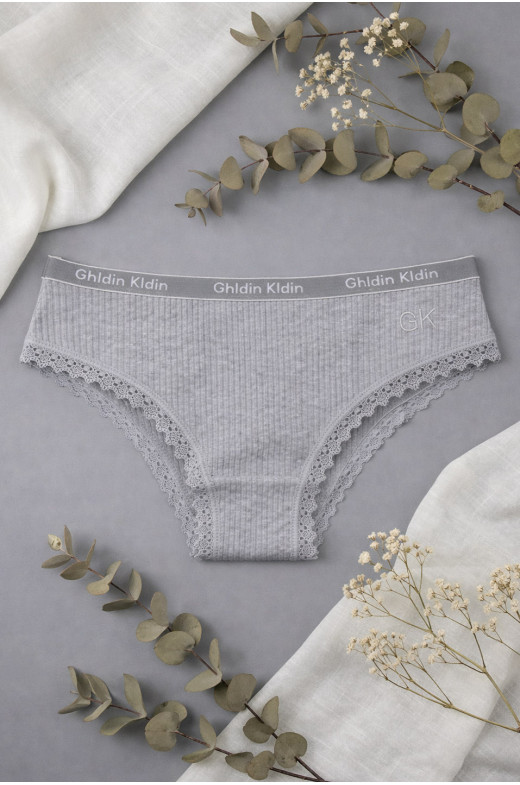 Трусы женские серого цвета 9774 210009