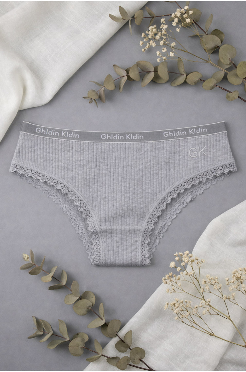 Трусы женские серого цвета 9774 210009 Трусы женские серого цвета 9774 210009