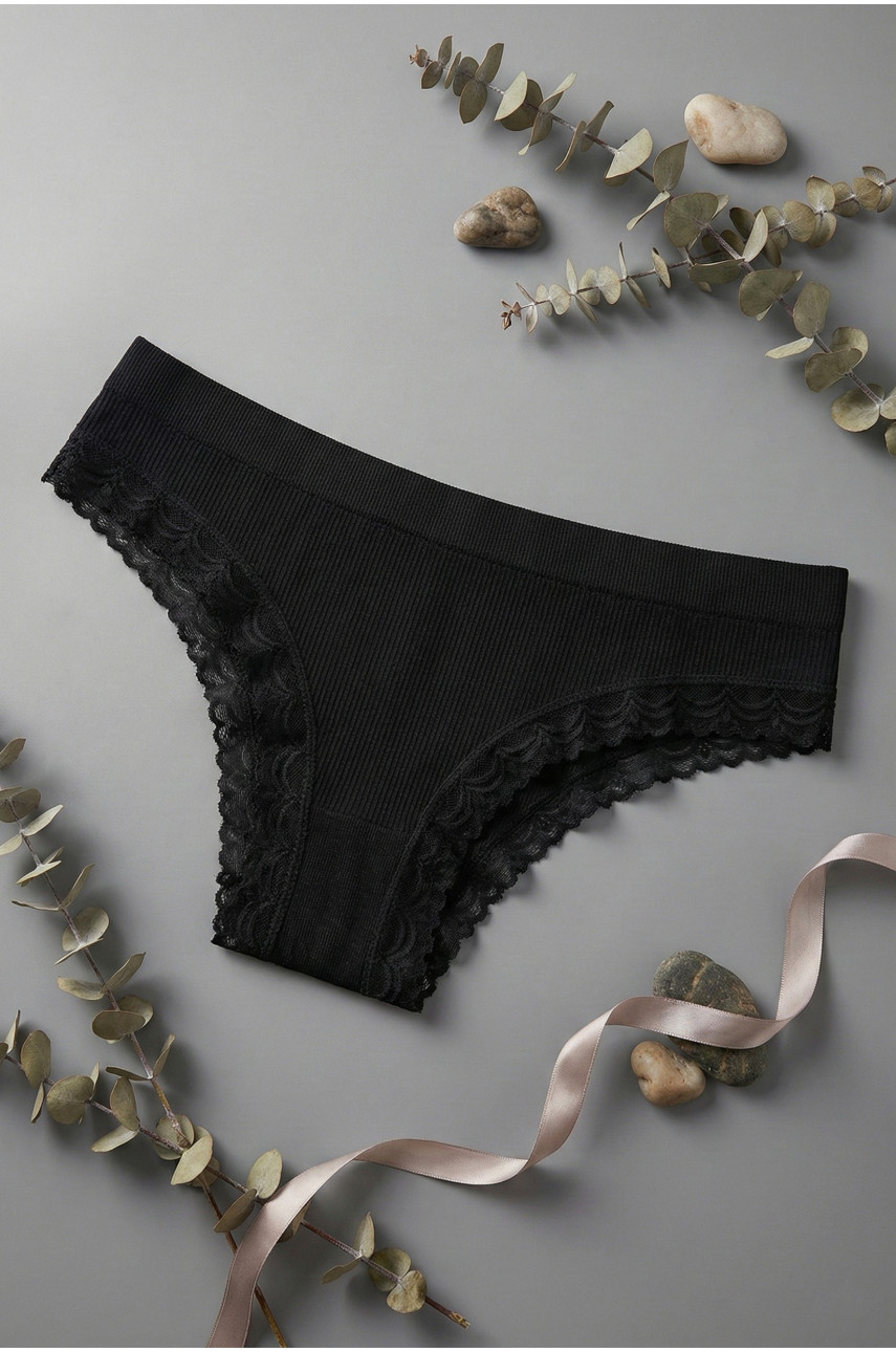 Трусы женские черного цвета 156 210012 Трусы женские черного цвета 156 210012