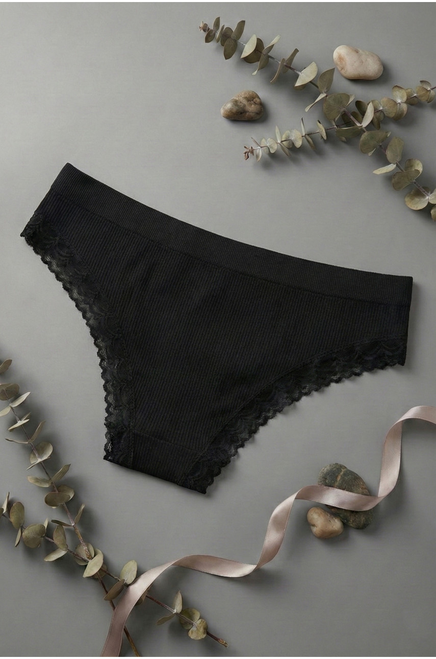 Трусы женские черного цвета 156 210012