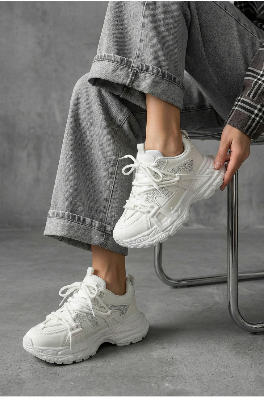 Кроссовки женские белого цвета КА 64-2 210044