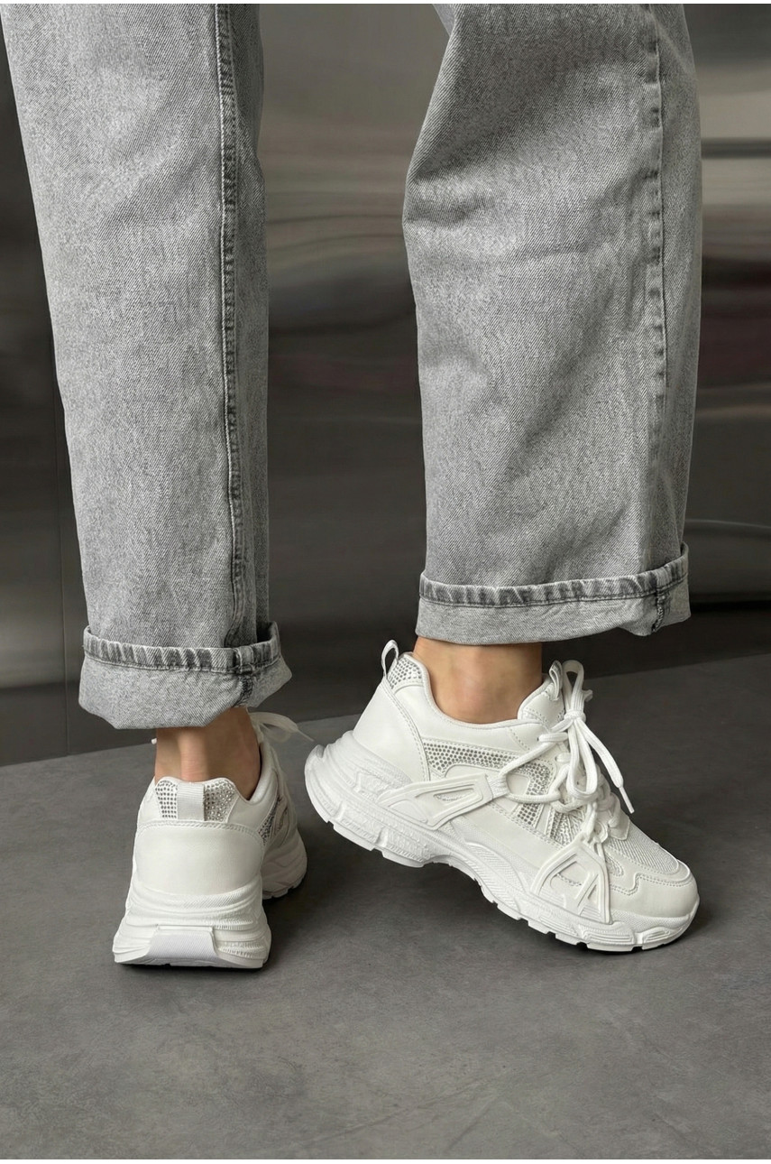 Кроссовки женские белого цвета КА 64-2 210044