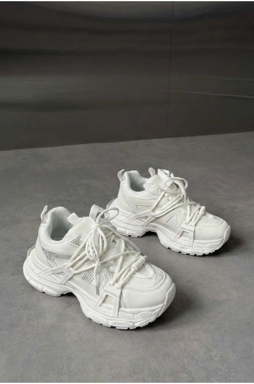 Кроссовки женские белого цвета КА 64-2 210044