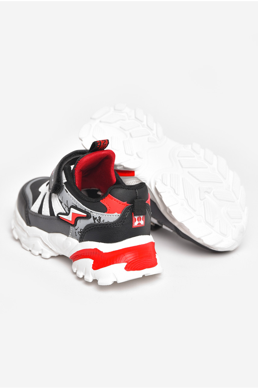 Кроссовки детские черно-белого цвета Н5091-1 210074