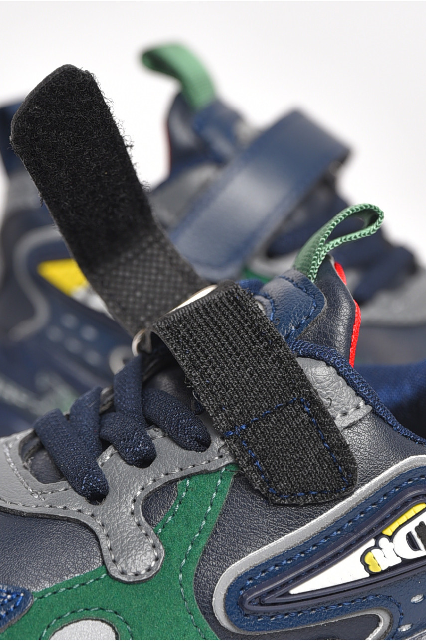 Кроссовки детские темно-синего цвета Н5727-1 210075