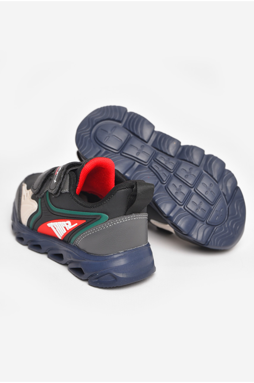 Кроссовки детские черного цвета Н5773-1 210076