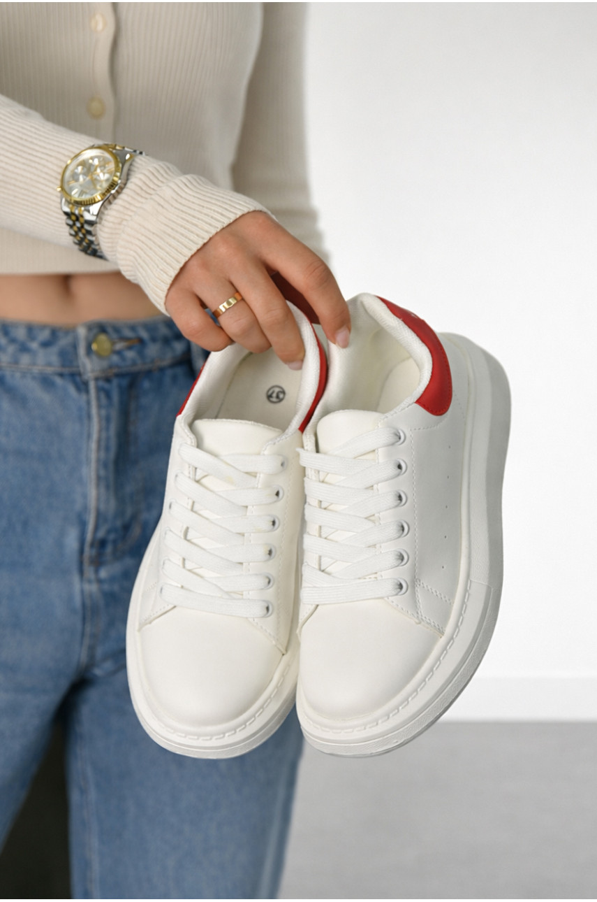 Кроссовки женские белого цвета Y01-033F 210081