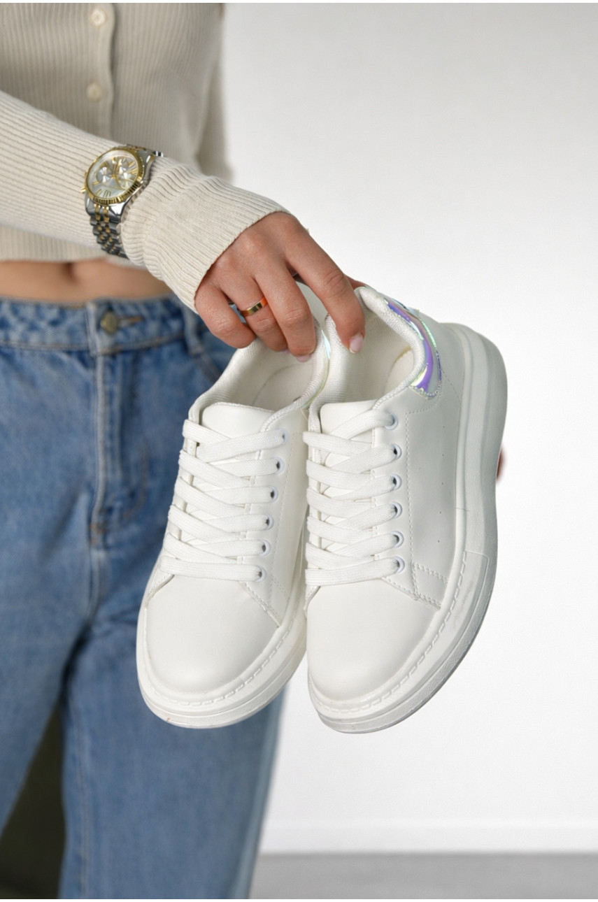 Кроссовки женские белого цвета Уценка Y01-033 210089