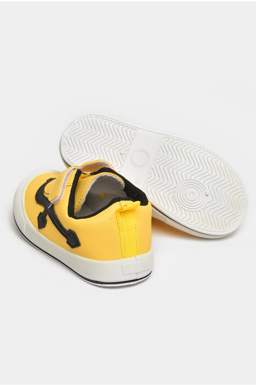 Кеды детские желтого цвета J263-2 210111