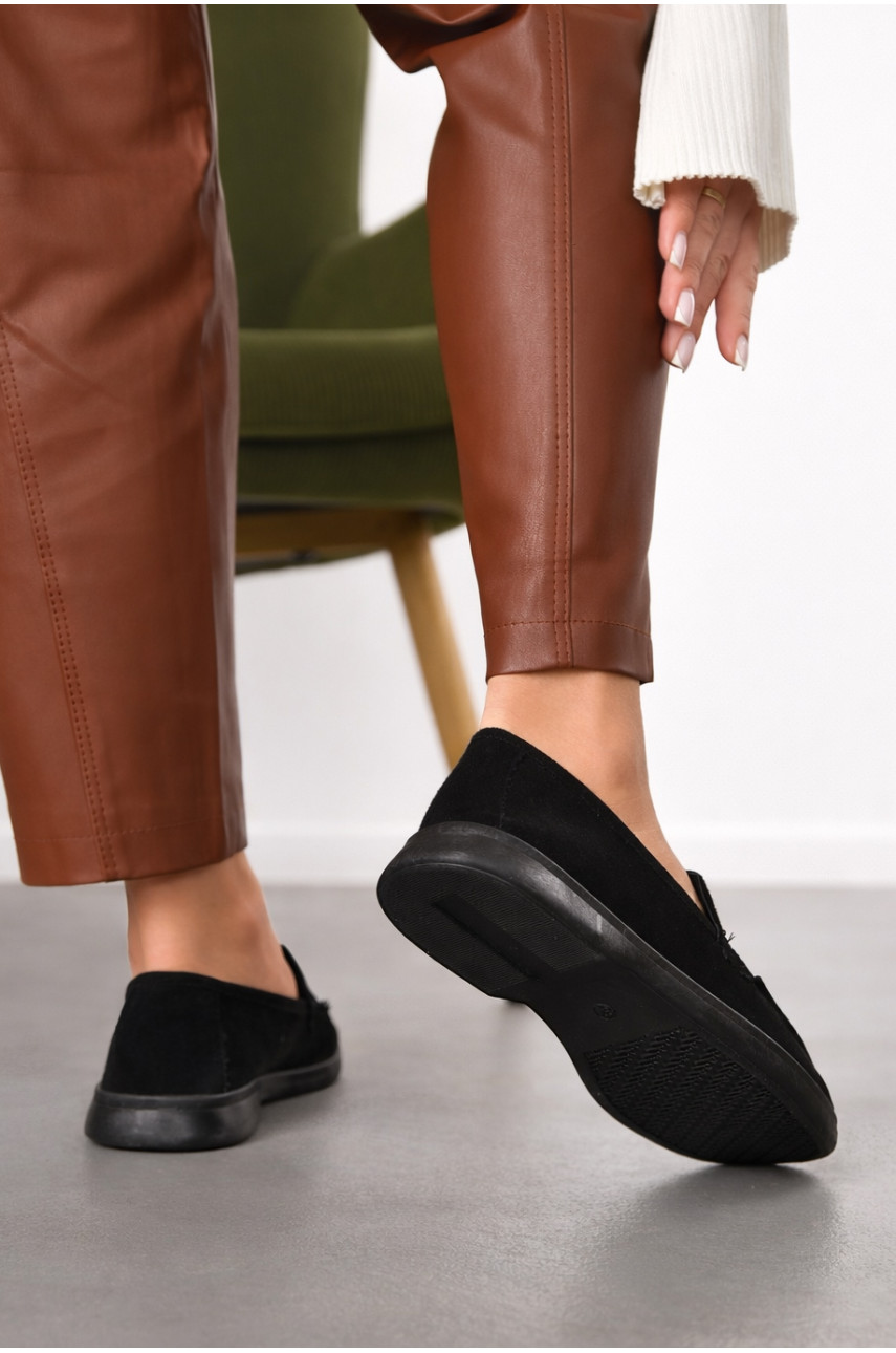 Туфли-лоферы женские черного цвета JН2103-1 210134 Туфли-лоферы женские черного цвета JН2103-1 210134