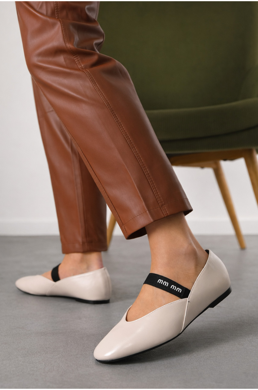 Балетки женские светло-серого цвета W 953-5 210194