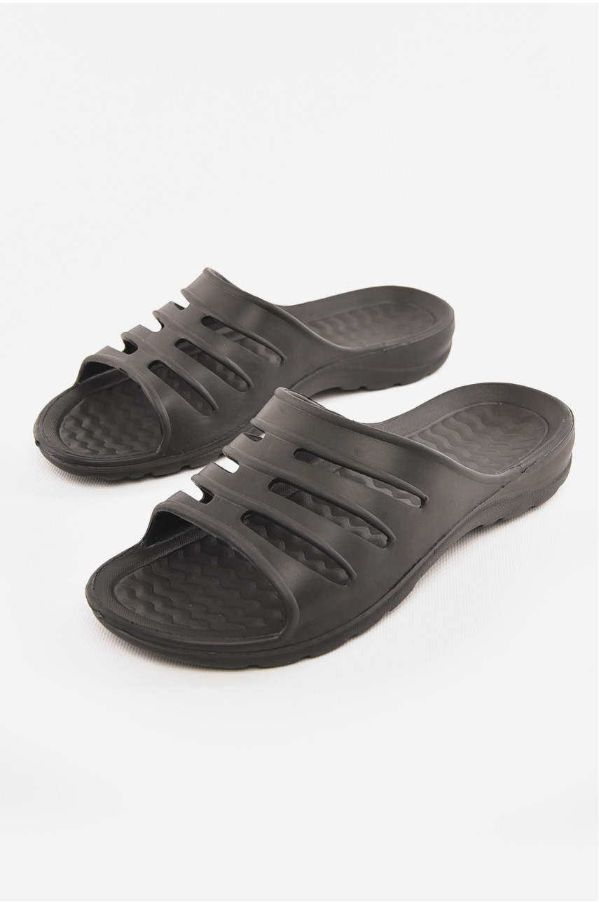 Шлепанцы пена мужские черного цвета СЛМ-02 210293
