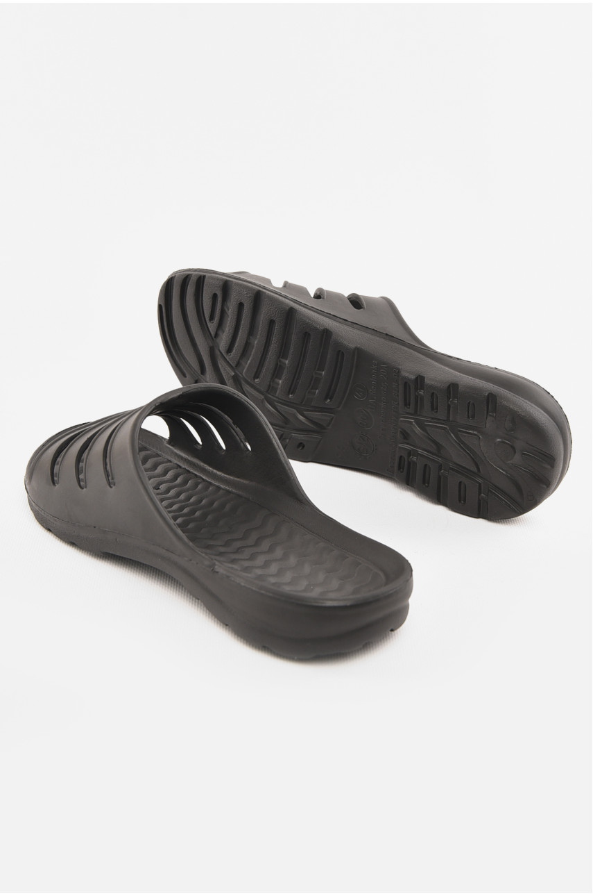 Шлепанцы пена мужские черного цвета СЛМ-02 210293