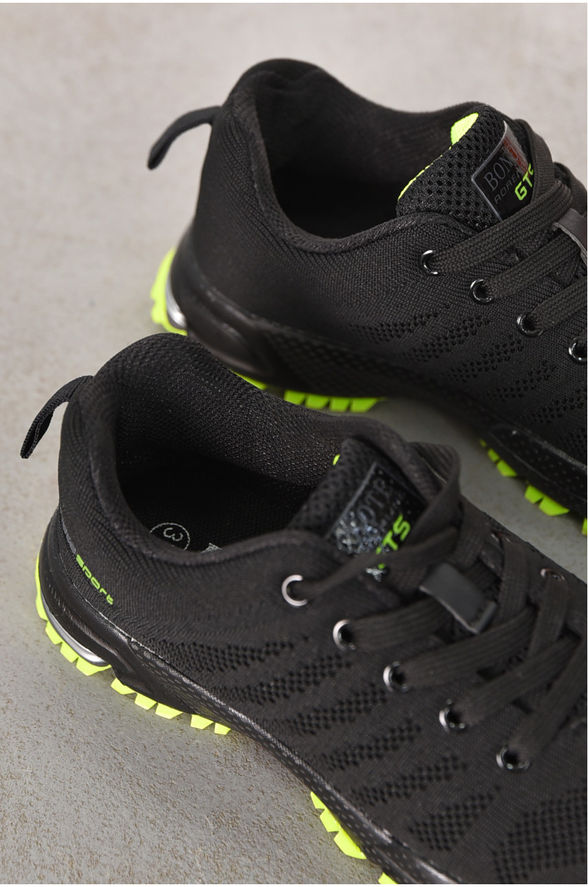 Кроссовки женские черного цвета 8619в-16 210342