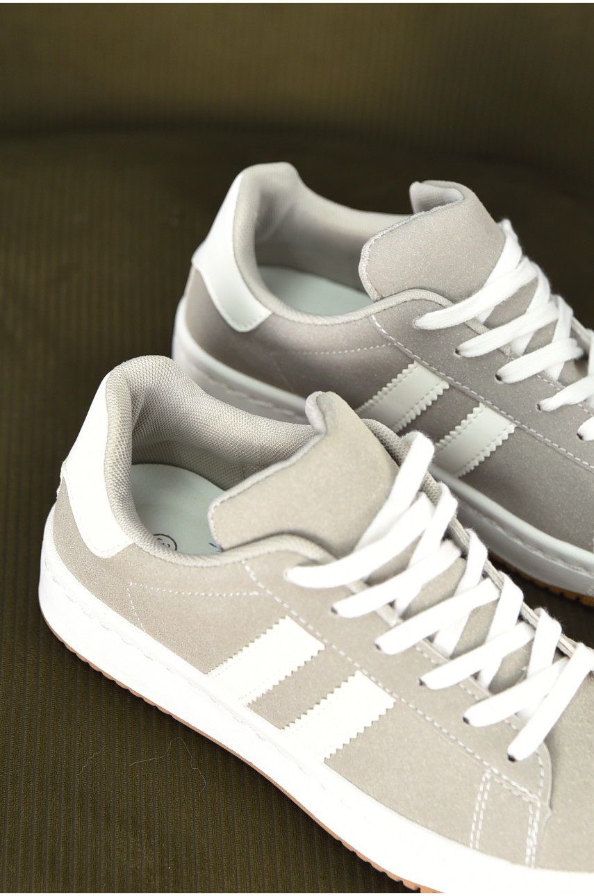 Кроссовки женские светло-серого цвета L1010-6 210372