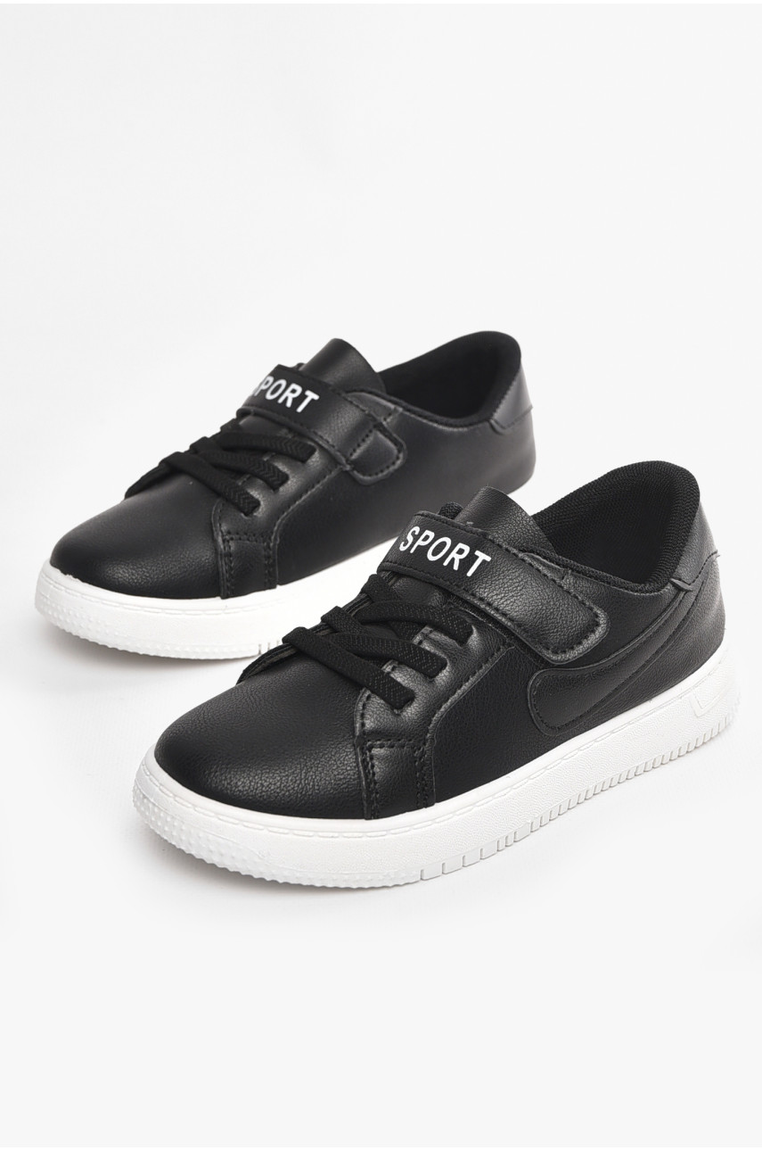 Кроссовки детские черного цвета А-329 210384