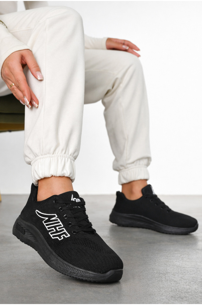 Кроссовки женские черного цвета 99-1 210386