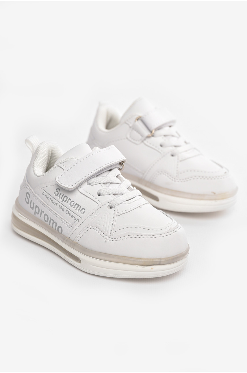 Кроссовки детские белого цвета Н 6115-2 210395