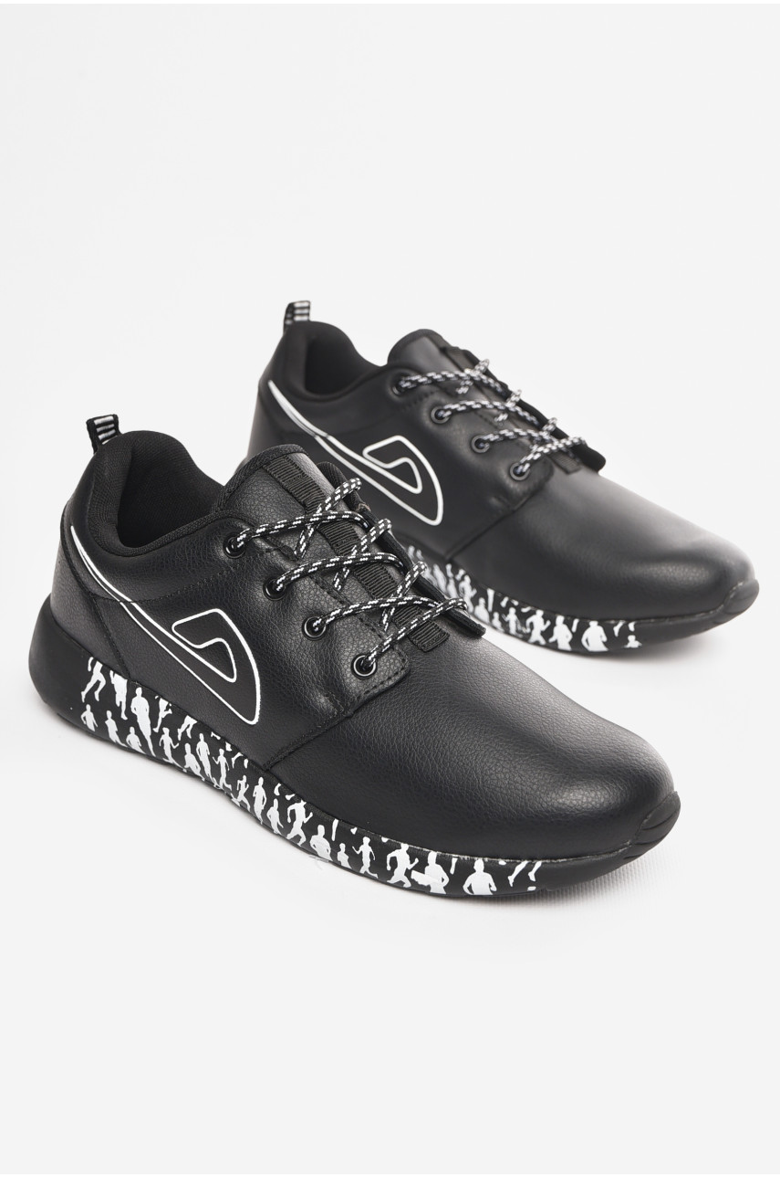 Кроссовки мужские черного цвета а3309-1 210398