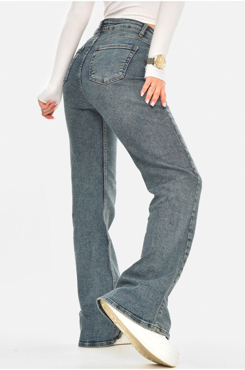 Джинси жіночі однотонні темно-синього кольору 00416 210507 Джинси жіночі однотонні темно-синього кольору 00416 210507