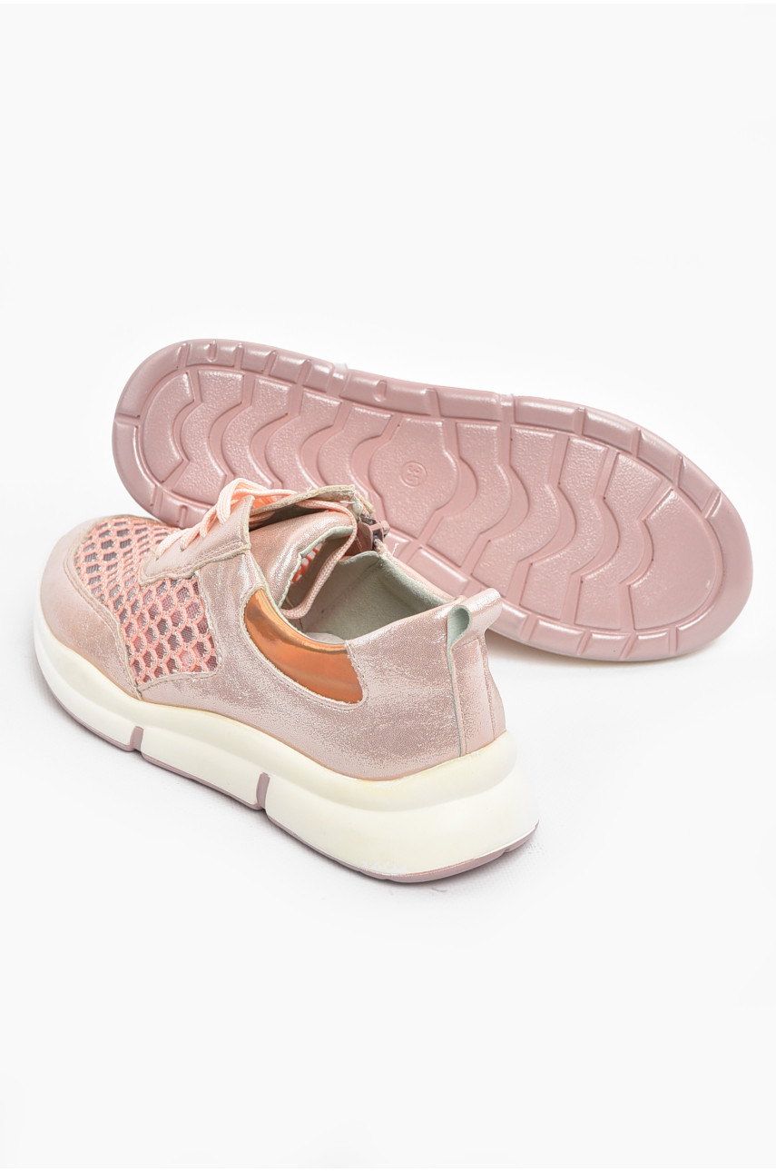 Кросівки дитячі літні для дівчинки рожевого кольору 9620-3 210556