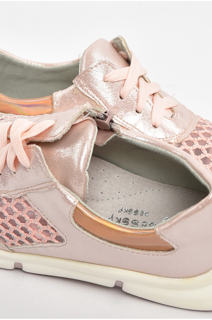 Кросівки дитячі літні для дівчинки рожевого кольору 9620-3 210556